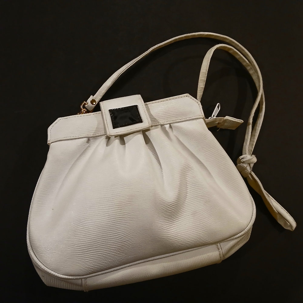 Vintage White Handbag